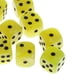 thumbnail image 2 of Dados de Plásticos Hugo Juego de dados puntuales de 6 caras Set de 10PCS Digitales D6 Para Accesorio De de Dado s de RPG de Amarillo, 2 of 3
