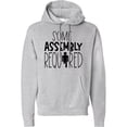 thumbnail image 2 of Inktastic Some Assembly Required Right Leg Amputee Adult Hoodie Sweatshirt, 2 of 4