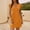 Orange, variant on Summer Women's Casual Beach Dress Loose Fit Deep V Neck Mini Dress With Ruffled Sleeves For Relaxed Style Womens Dresses Casual Summer Midi Length Sleeveless Summer Dress Sleeveless Knee Length Dress