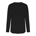 thumbnail image 6 of ZJXFGS Cute Blouses for Women Women'S Shirts Fall Shirts Tops for Women Trendy Cooling Shirts Y2K Tops for Women Ladies Blouses Concert Tops for Women Black S, 6 of 7
