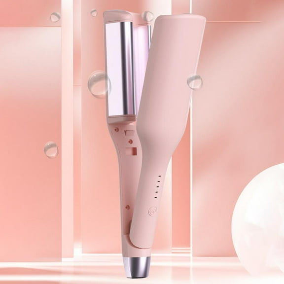 Hair Crimping Irons with Anti scald Design Silicone Curling Iron 32mm Hair Curling Iron