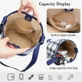 thumbnail image 4 of Tinyat Shoulder Bag for Women Waterproof Hobo Handbag Large Capacity Crossbody Purse with Adjustable Shoulder Strap for Daily Use and Shopping, 4 of 6