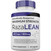 Official RazaLean 800mg Pills, New 2022 Formula - 60 Capsules