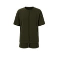 thumbnail image 6 of Purcolt Short Sets for Womens Lightweight Summer Two Piece Set Casual Crew Neck Short Sleeve Tops and Elastic Waist Shorts with Pockets, 6 of 8