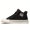 Black, variant on Men's Thick-Soled Mid-Top Sneakers with PVC Sole - Breathable Fabric Upper & Round Toe for Urban Streetwear (Solid Color) , Korean Style Round Toe Casual Shoes, - Lace-Up -Terrain Traction
