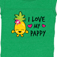 thumbnail image 4 of Inktastic I Love My Pappy with Pineapple Girls Baby Bodysuit, 4 of 5