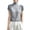 Gray, variant on Women Elegant Turtleneck Sweater Vest Trendy Casual Solid Sleeveless High Neck Knit Pullover Tank Top #03Beige 2XL