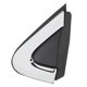 thumbnail image 5 of Embellecedor de espejo exterior Con Bandera de Esquina, Cubierta de Espejo Exterior Bandera de Esquina Embellecedor de Moldura Triangular para espejo Retrovisor Exterior, 5 of 7