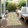 thumbnail image 6 of Addison Rugs Chantille Indoor/Outdoor Transitional Geometric, Abstract Wheat Washable Runner Rug, 2'3" x 7'6", 6 of 6