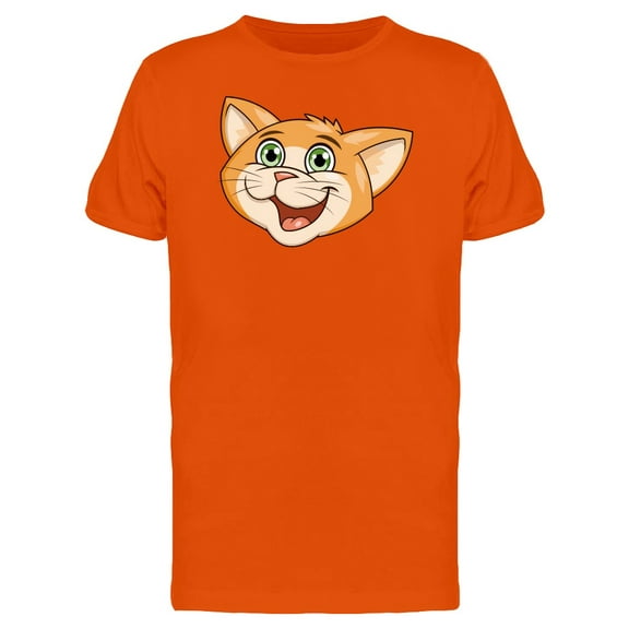 Cute Cat Smiling Tee Men's -Image by Shutterstock