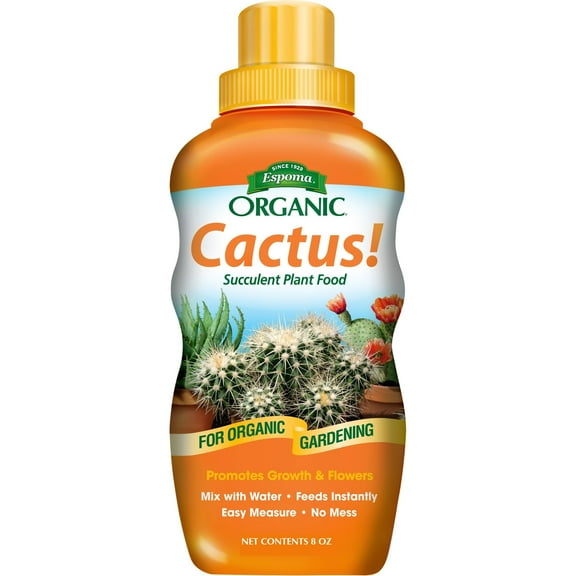 Espoma CAPF8 Organic Cactus! Succulent Plant Food, 1-2-2, 8 Ounce