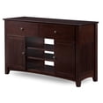 thumbnail image 3 of Nantucket 2 Drawer TV Table 30x50 with Adjustable Shelves in Espresso or White, 3 of 13