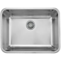 Franke GDX11023 Grande Series Single Bowl 18G Stainless Steel Boxed 23" x 17" x 9" Kitchen Sink