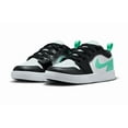 thumbnail image 2 of Little Kid's Jordan 1 Low Alt White/Black-Green Glow (DR9748 131) - 2.5, 2 of 5