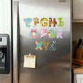 thumbnail image 6 of Christmas Letter Fridge Magnets Set - Colorful Magnetic Alphabet for Kids Learning, Holiday Refrigerator Decor & Educational Teaching Aid for Children, 6 of 6