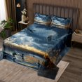 thumbnail image 2 of Erosebridal Hunting Duck Coverlet Set King, Mallard Duck Bedding Set, Rustic Farmhouse Decor 3-Piece, 2 of 5