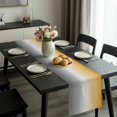 thumbnail image 2 of Color Gradient Pattern Table Runner 60 Inches Long, Kitchen Coffee Dining Table Decoration for Home Party Birthday Wedding Home Decor 13x60 Inches, 2 of 8