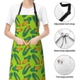thumbnail image 6 of Naloa Autumn Corn Apron Kitchen Aprons with Pockets for Women Men Chef, 6 of 8
