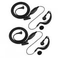 thumbnail image 6 of Kritne Headset,2 PCS 2.5mm Two Way Radio Earphones G Shaped Single Pin Headset,Walkie Talkies Earpiece With Mic For UV-5R BF-888S 2 Way Radios, 6 of 8
