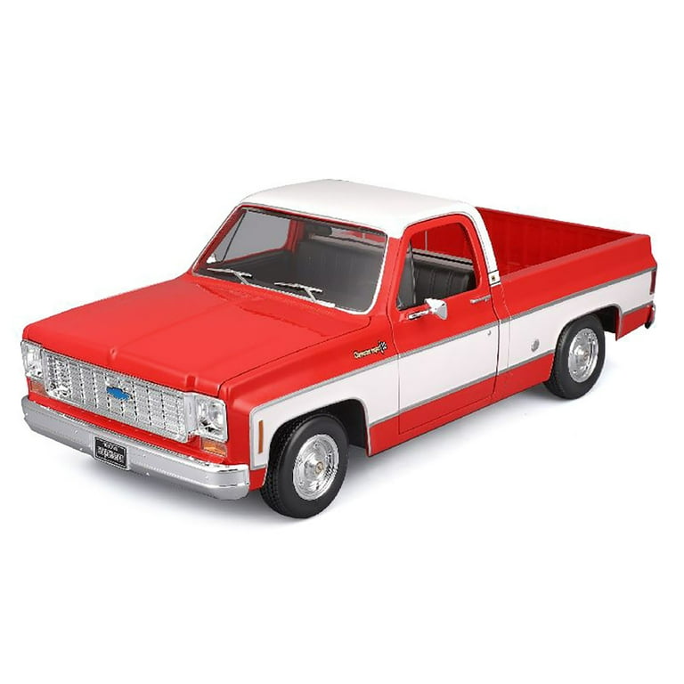1974 Chevrolet C10 Cheyenne Super Pickup Truck Red and White