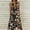 Black, variant on HOMBOM Womens Plus Size Dresses Boho Maxi Casual Floral Crew Neck Flowy Short Sleeve A-Line Dress for Women Everyday