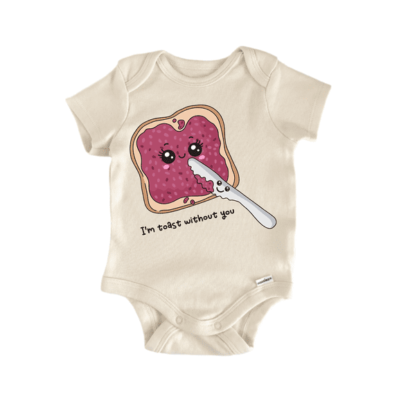 I'M Toast Best Friends Newborn Baby Bodysuit