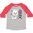 thumbnail image 3 of Inktastic My Great Aunt Loves Me- cute and happy llama Boys or Girls Toddler T-Shirt, 3 of 5