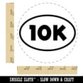 thumbnail image 2 of 10k Euro Oval Race Running Runner Self-Inking Rubber Stamp Ink Stamper - Red Ink - Large 1-1/2 Inch, 2 of 7