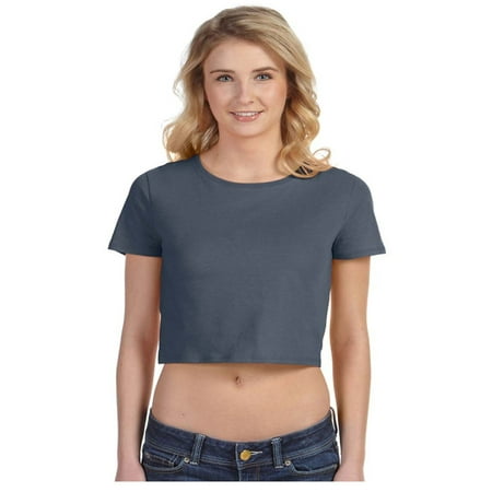 Bella Canvas Women's Form Fitting Side Seamed Crop T-Shirt, Style