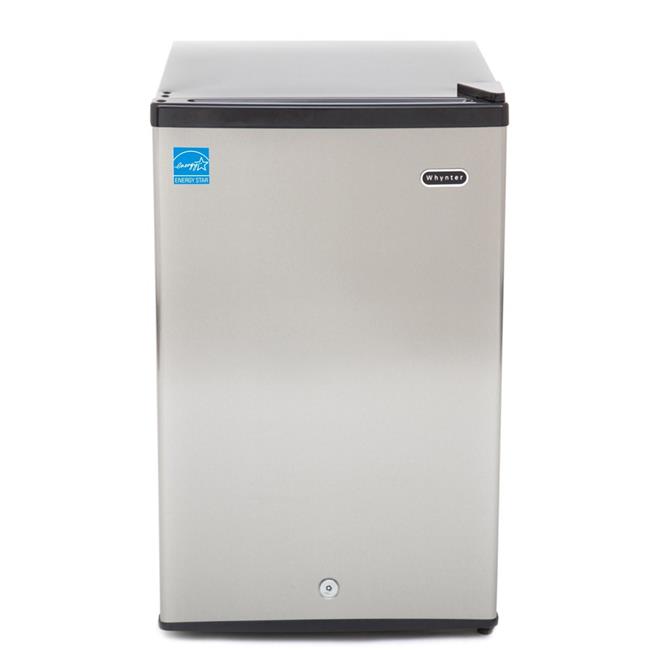 Whynter CUF301SS 3.0 cu. ft. Energy Star Upright Freezer with Lock