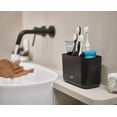 thumbnail image 2 of Joseph Joseph Easy-Store - Toothbrush Holder Caddy Bathroom Storage Large Matt Black, 2 of 5