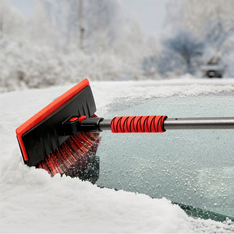 Subzero 60 Maxx Force Snowbroom with Ice Scraper, Red and Black, 1 Pack,  1220141061