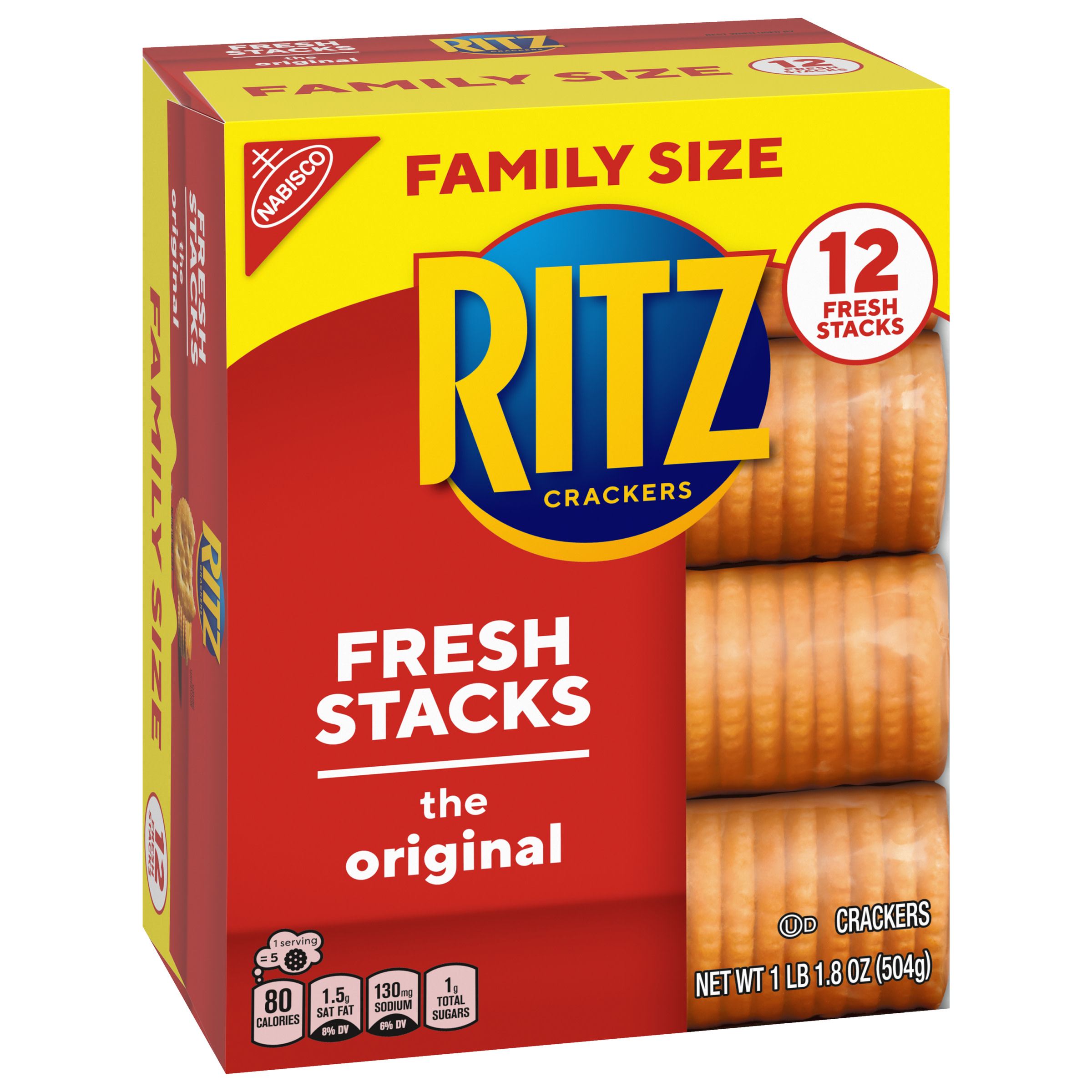 RITZ Fresh Stacks Original Crackers, Family Size, 17.8 oz - image 3 of 17