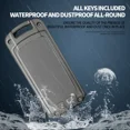 thumbnail image 5 of For Mitsubishi A 3 buttons key case Outlander 3 Protector Keychain Full Bag Shell  Accessories Zinc Alloy Car Key Case Cover, 5 of 26