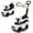 White, variant on Costway Mercedes Benz G350 3 in 1 Push and Pedal Ride-Ons, Pink