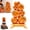 1pc, variant on Basketball Balloons with Self Standing Foil Columns, 3.5 ft Sports Party Decor