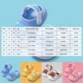 thumbnail image 5 of KPOPLK Kids Clouds Sandals Boys Toddler Sandals Slides Clouds Slippers Summer Shower Beach Pool Slip on Water Shoes Size 11.5,Red, 5 of 7