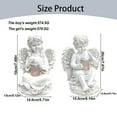 thumbnail image 3 of Clearance!Egooesam Decorative Lights Solar Light Craft Garden Light Delicate Angel Garden Decor Angel Statue Garden Decor Angel Statue Light Novel Angel Lamp Creative Angel Sculpture, 3 of 5