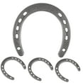 thumbnail image 6 of HAKIDZEL 4Pcs Dark Brown Horseshoe Wall Decor Iron Vintage Home Decoration Wall Accent 11.8X11.8X0.2In, 6 of 8