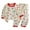 Red, variant on YOUYEDIAN Kids Animal Dinosaur Pajamas, 2-Piece Long Sleeve Cotton Sleepwear Set, Soft and Breathable PJs for Boys Girls Blue 4-5 Years