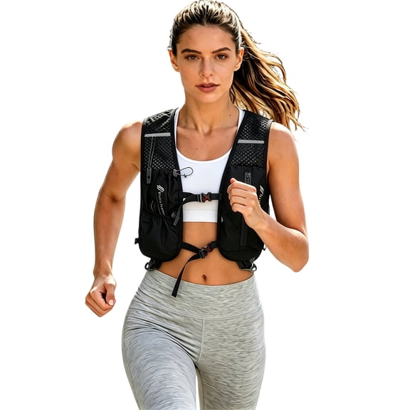 Hydration Pack Running Vest Lightweight Breathable with Phone Holder for Men Women