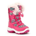 thumbnail image 4 of Nova Mountain Boys Girls Little Kids Winter Snow Boots NF-NFWB840-FuchsiaMulti-8, 4 of 6