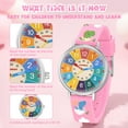 thumbnail image 6 of Kids Quartz Watch Cartoon Watch for Boys Girls Waterproof Watch with Cartoon Silicone Strap Birthday Christmas Gift for Children, 6 of 7