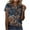 Navy, variant on Sexlip Womens Swimsuit Set Vintage Floral Print Cover Up Design Crew Neck Short Sleeve Relaxed Silhouette Breathable Fabric for Pool Parties Gray L