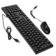 thumbnail image 4 of 1 Set Keyboard Mouse Combo Full Size Keyboard Spanish Wired Keyboard Supply, 4 of 9