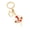 Red, variant on Ballerina Rhinestones Keychain Sparkling Ballet Dancer Key Ring for Women Girls Elegant Car Accessory Bag Charm Romantic Gift for Dancers Birthday