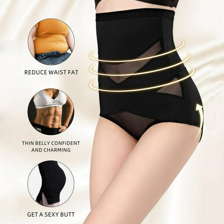 Women Seamless Compression Shorts High Waist Underwear Tummy