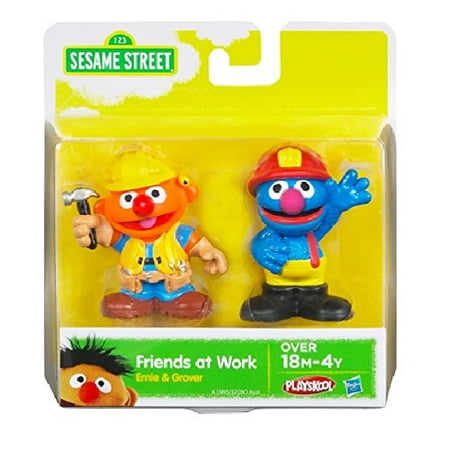 Sesame Street Ses Figure 2pk Ernie And Grover