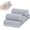 Gray, variant on 6 Pack Damp Clean Duster Sponge,Dusting Sponge Duster for Housekeeping,Reusable Household Cleaning Sponge for Blinds, Fan Blades,Mirrors,Glass, Baseboards,Window Track Grooves and Car (Grey)
