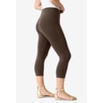 thumbnail image 3 of Roaman's Women's Plus Size Essential Stretch Capri Legging, 3 of 4
